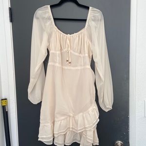 Never been worn cream dress